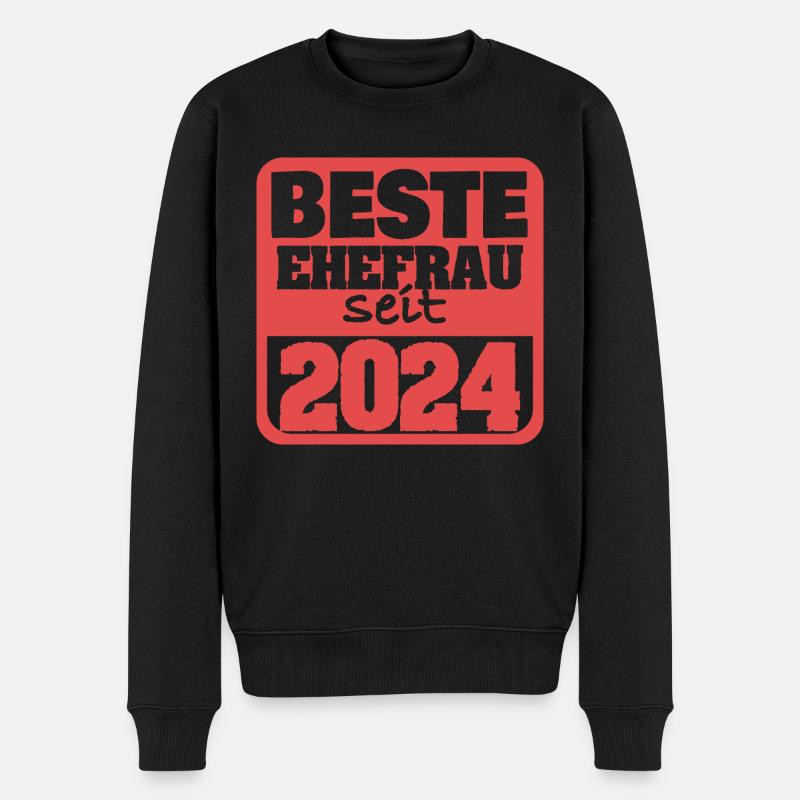 Mariage 2024 - Pull Premium bio Homme - noir