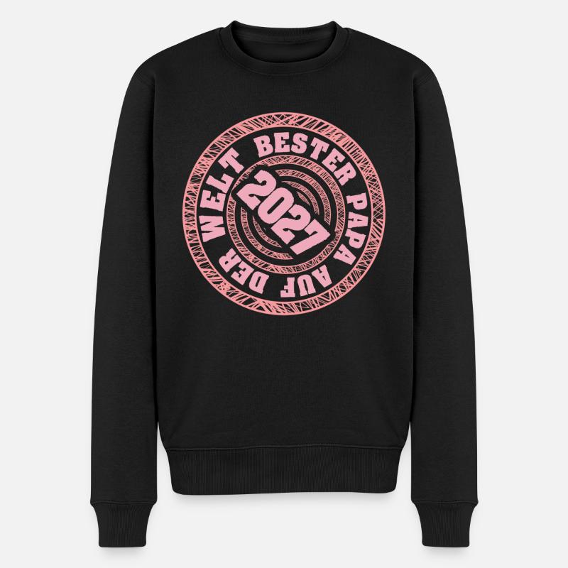 2027 - Männer Premium Bio Pullover - Schwarz