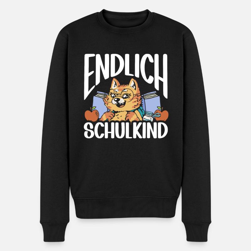 École 1ère année - Pull Premium bio Homme - noir