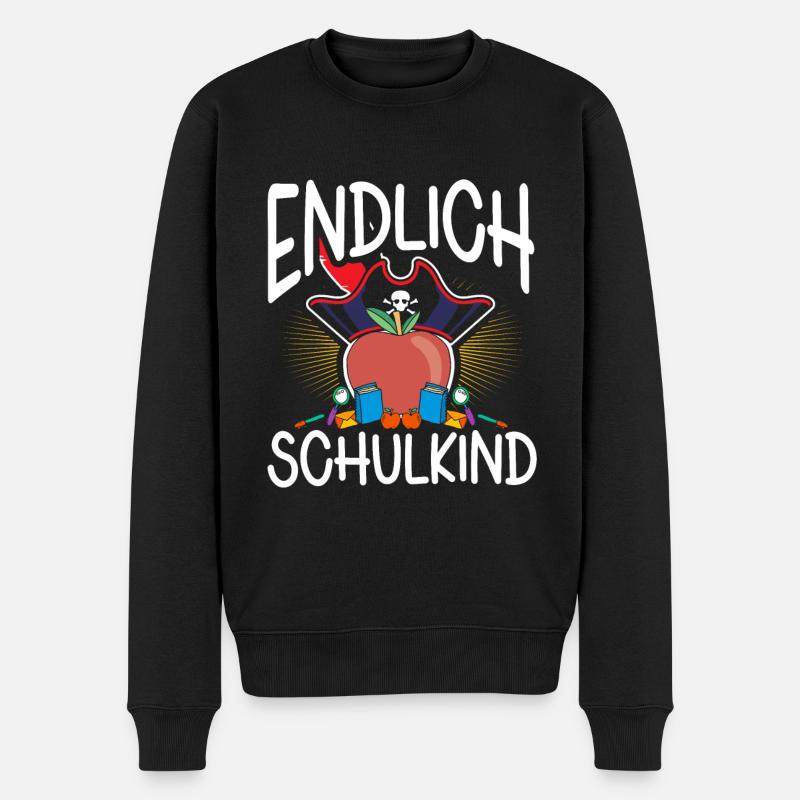École 1ère année - Pull Premium bio Homme - noir