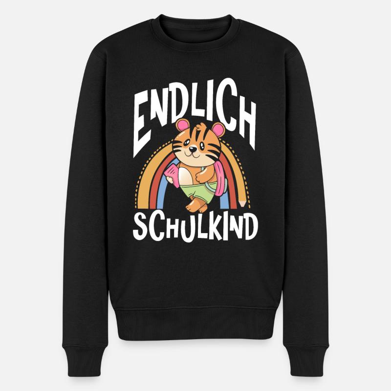 École 1ère année - Pull Premium bio Homme - noir