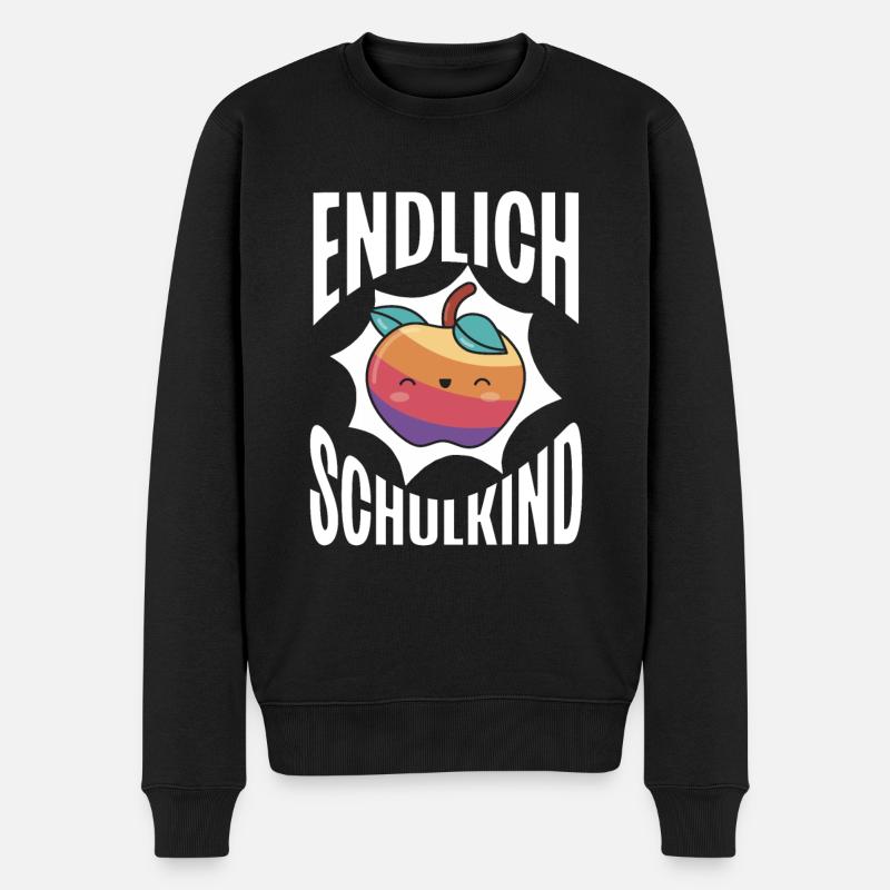 École 1ère année - Pull Premium bio Homme - noir