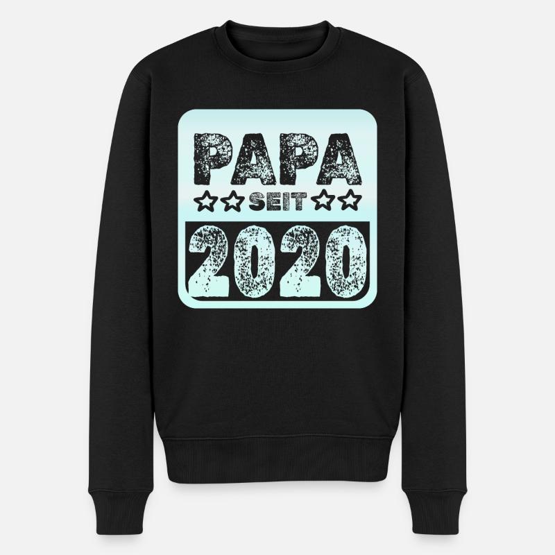 Papa 2020 - Pull Premium bio Homme - noir