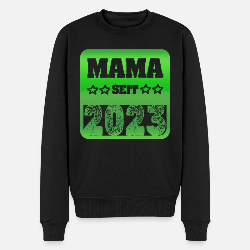 2023 - Männer Premium Bio Pullover - Schwarz