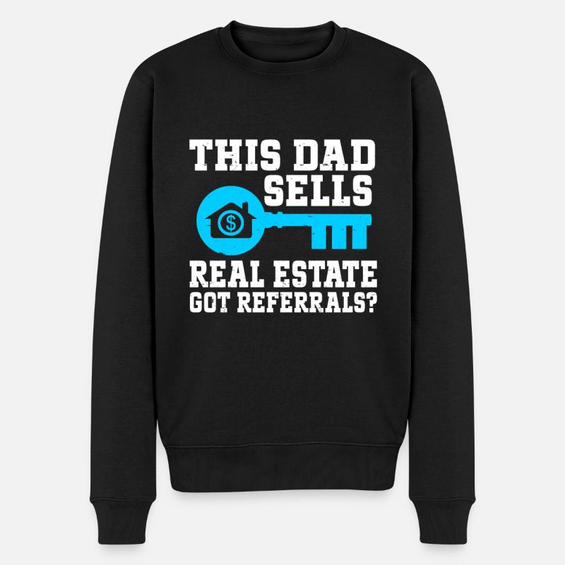 Agent immobilier Agent immobilier - Pull Premium bio Homme - noir