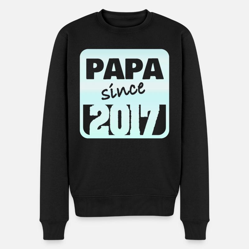 2017 - Männer Premium Bio Pullover - Schwarz