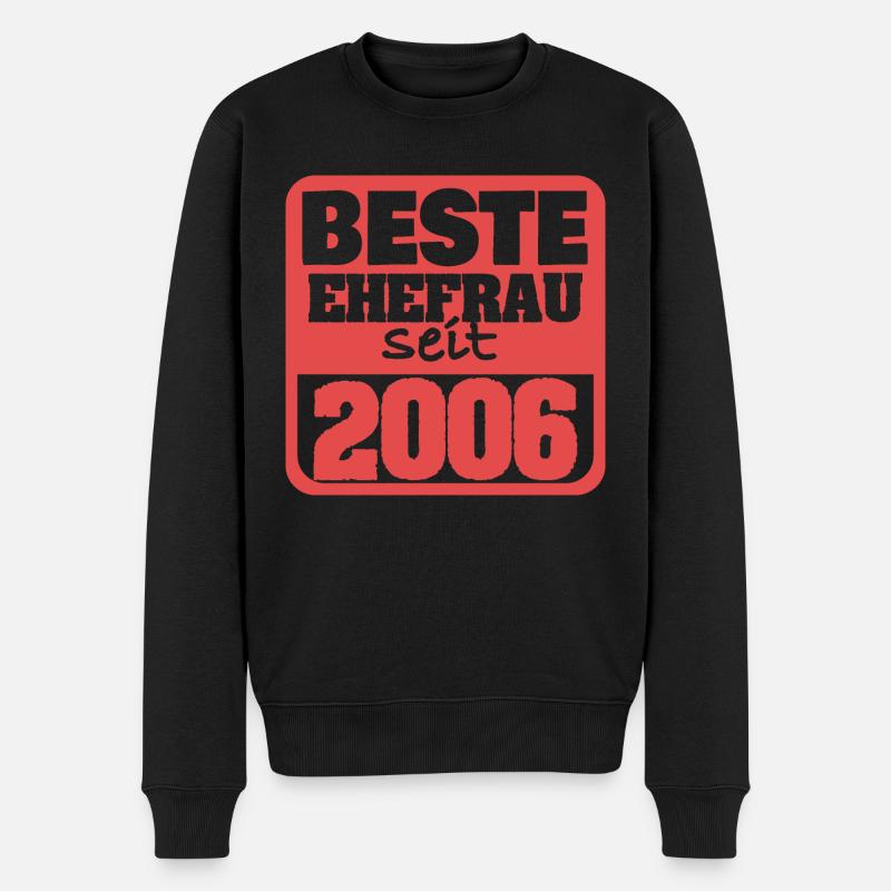 Mariage 2006 - Pull Premium bio Homme - noir