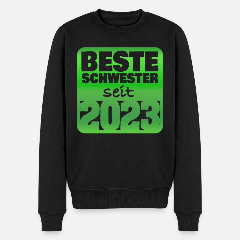Soeur 2023 - Pull Premium bio Homme - noir