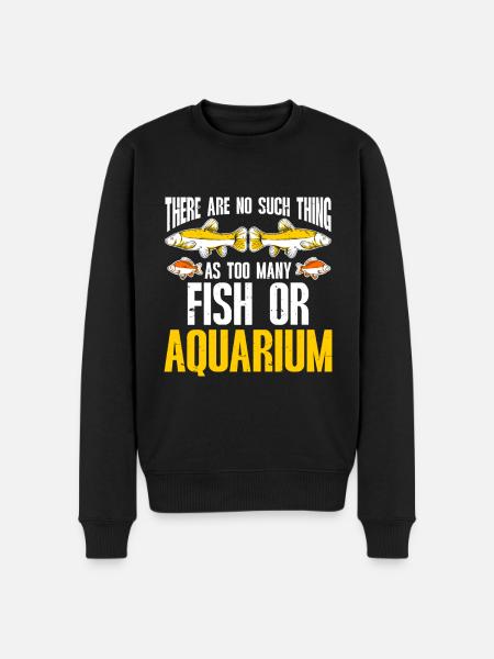 Aquariophile d’aquarium d’aquarium - Pull Premium bio Homme - noir