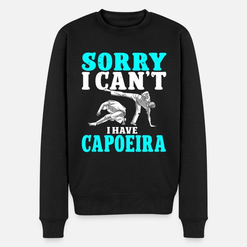 Capoeira Brésil Arts Martiaux Capoeira - Pull Premium bio Homme - noir