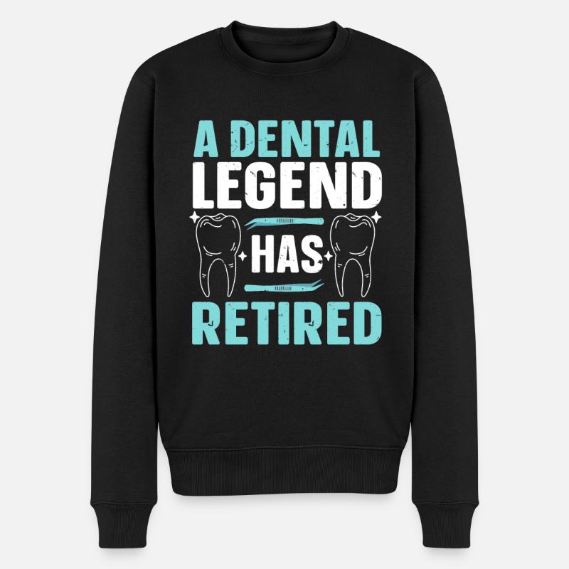Dentiste - Pull Premium bio Homme - noir