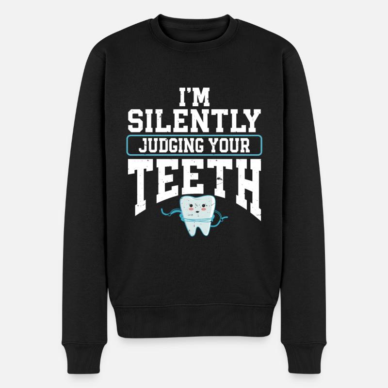 Dentiste - Pull Premium bio Homme - noir