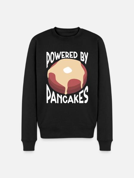 Pancakes Breakfast Food Lover - Men's Premium Organic Jumper - black