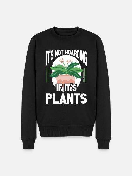Plants Gardening Gardener - Men's Premium Organic Jumper - black