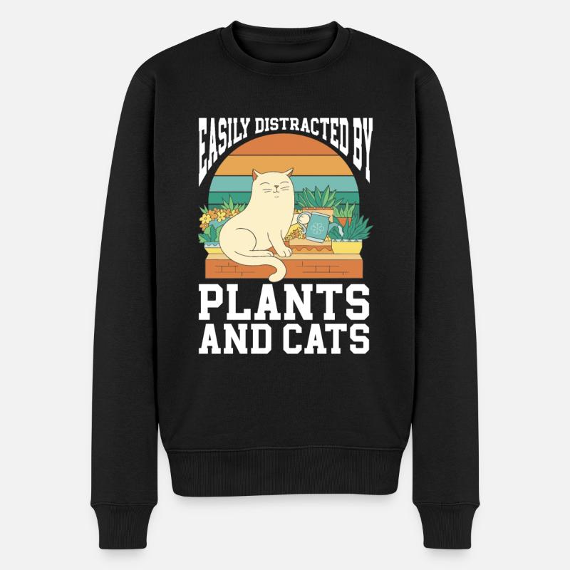 Plantes Jardinage Jardinier - Pull Premium bio Homme - noir