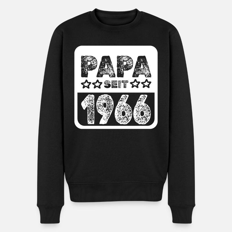 1966 1966 - Pull Premium bio Homme - noir