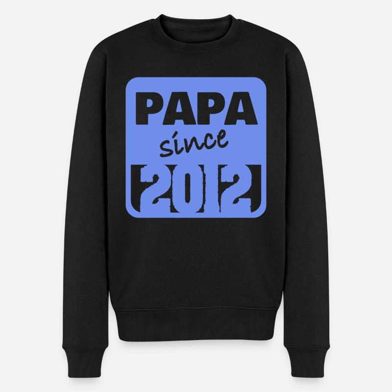 Papa 2012 - Pull Premium bio Homme - noir