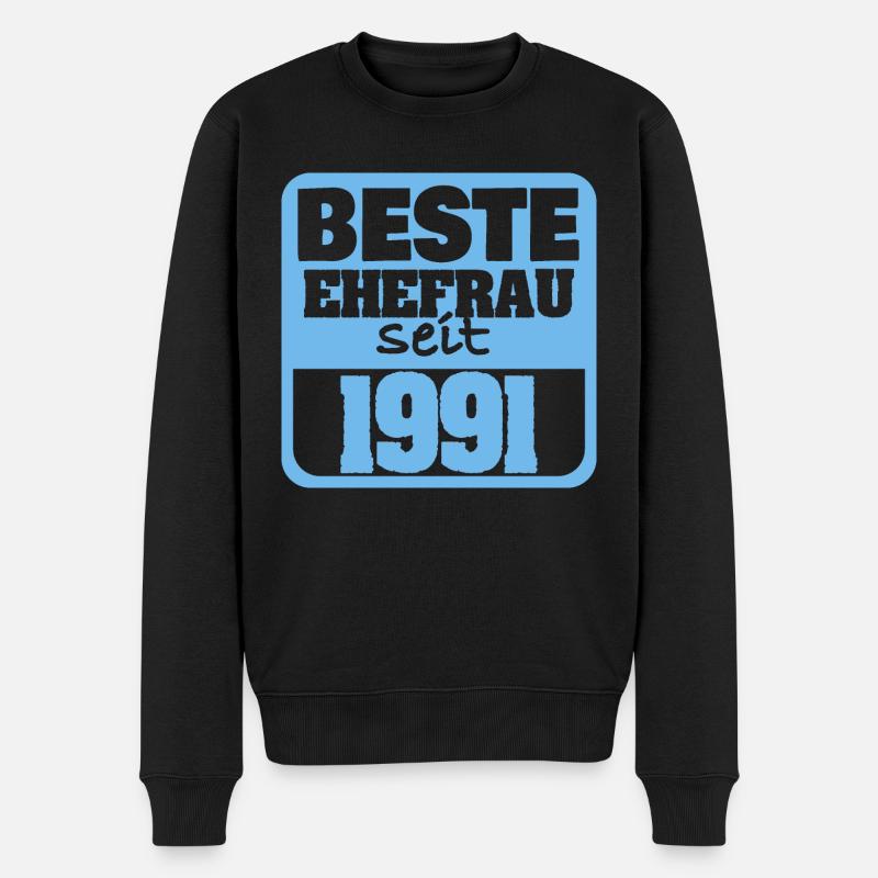 Mariage 1991 - Pull Premium bio Homme - noir