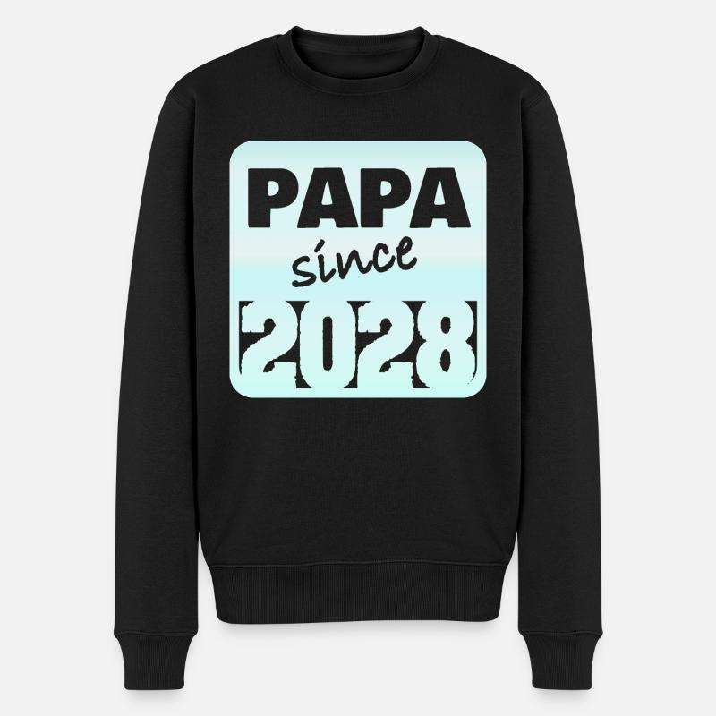 Papa 2028 - Pull Premium bio Homme - noir