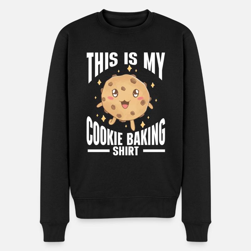 Baking Bakery Baker - Männer Premium Bio Pullover - Schwarz