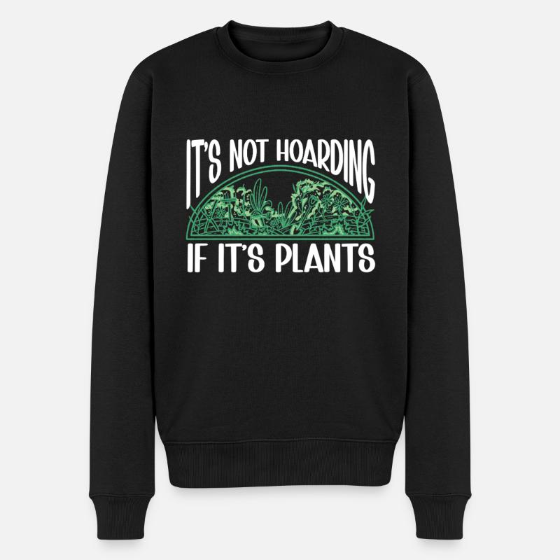 Jardinage Horticulture Jardinier - Pull Premium bio Homme - noir