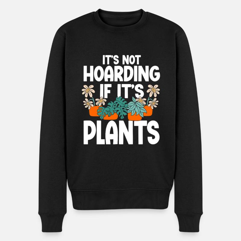 Jardinage Horticulture Jardinier - Pull Premium bio Homme - noir