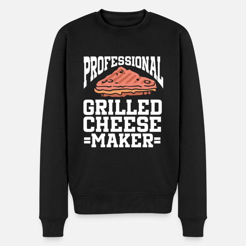 Fromagerie Amateur de fromage - Pull Premium bio Homme - noir