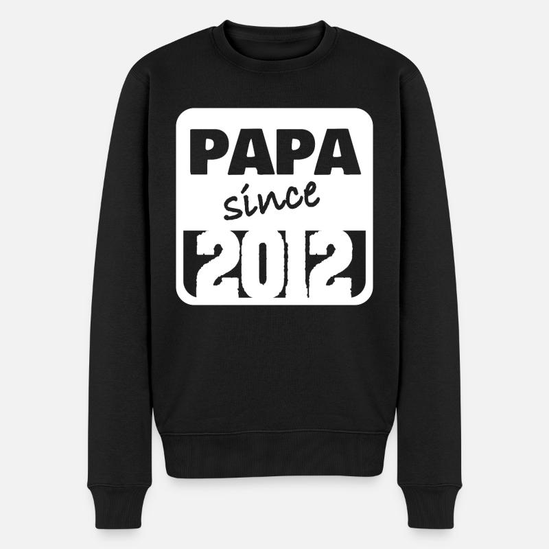 Papa 2012 - Pull Premium bio Homme - noir