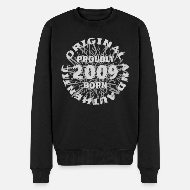 Job 2009 - Männer Premium Bio Pullover - Schwarz