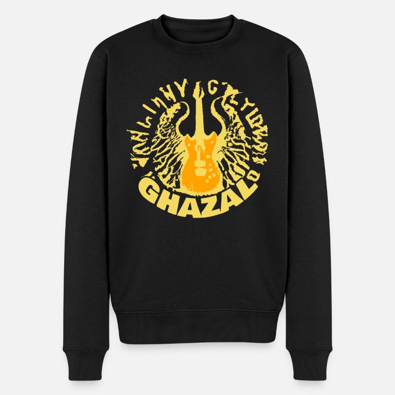 Ghazal à la guitare - Pull Premium bio Homme - noir