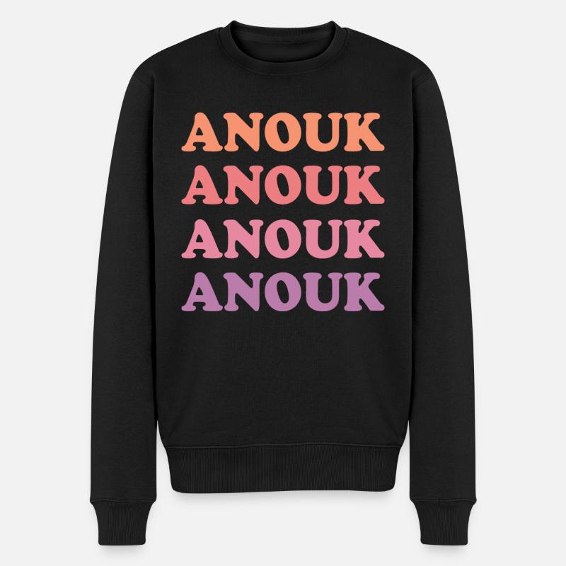 Anouk comme nom - Pull Premium bio Homme - noir