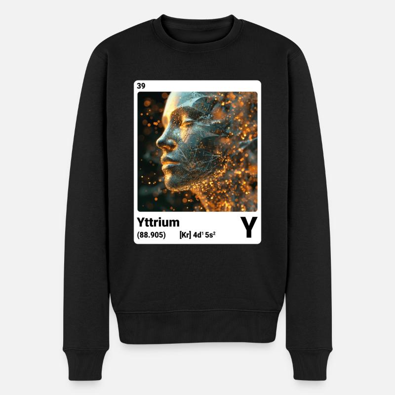 AI am Yttrium (wt) - Pull Premium bio Homme - noir