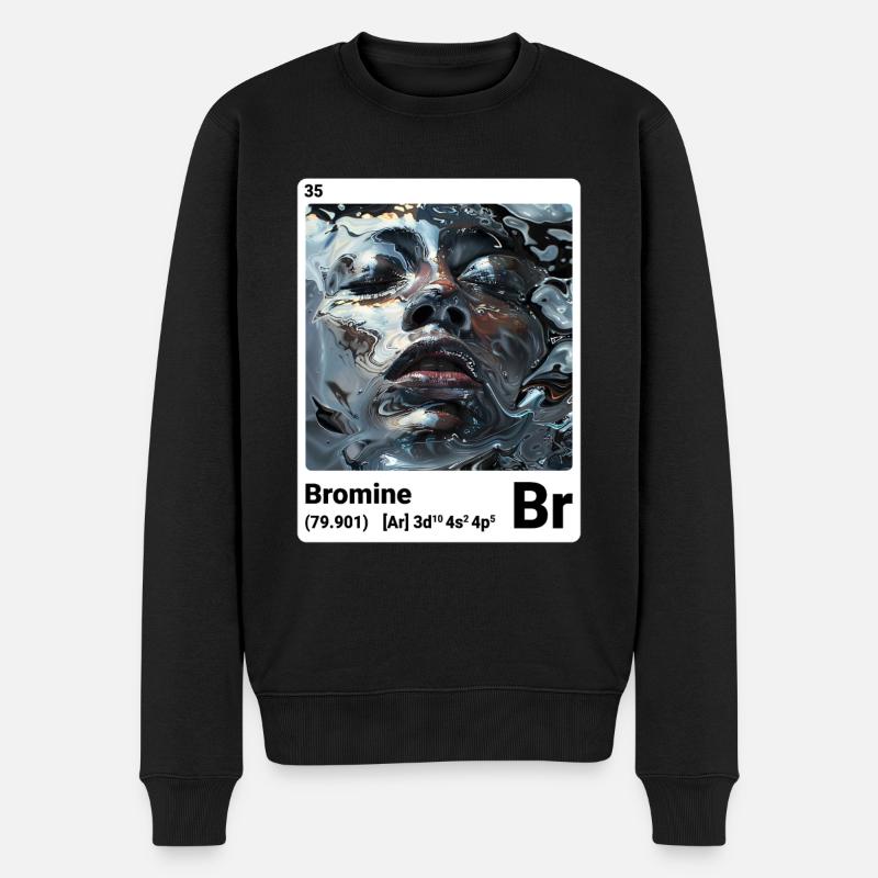 AI am Brome (wt) - Pull Premium bio Homme - noir
