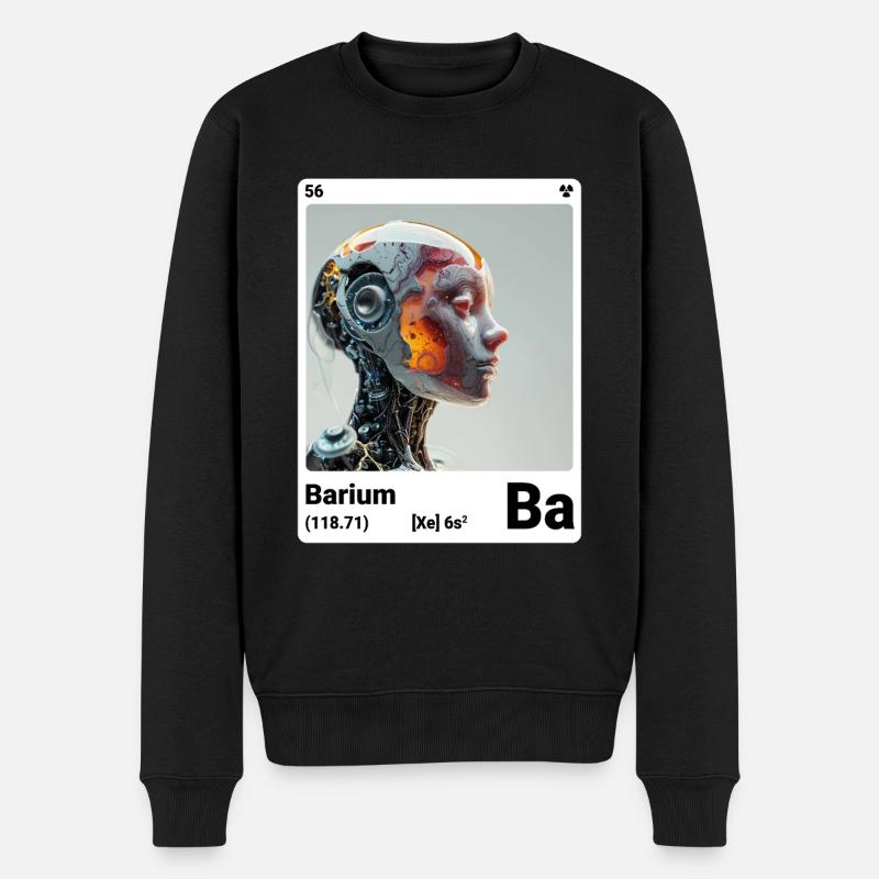 AI am Baryum (wt) - Pull Premium bio Homme - noir
