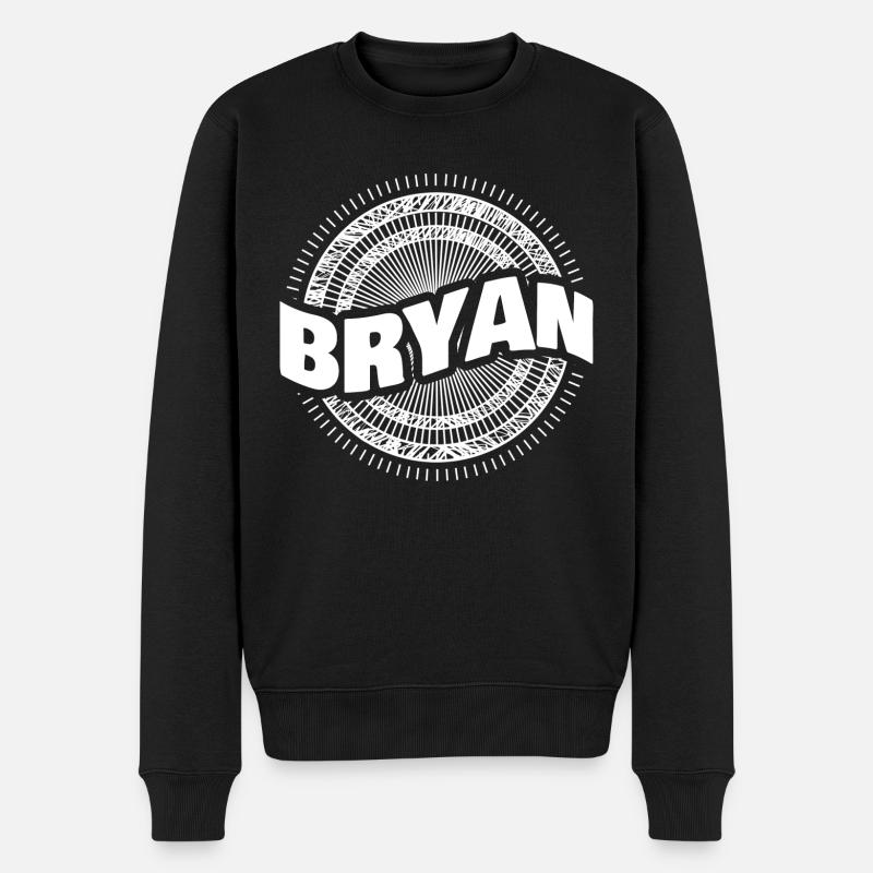 Cadeau pour Bryan - Pull Premium bio Homme - noir