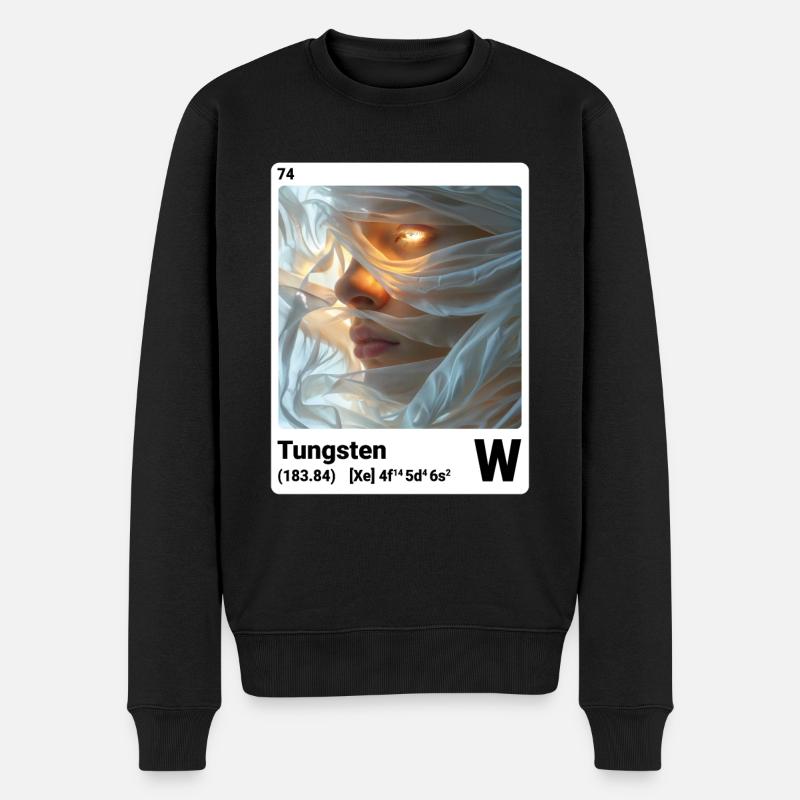 Élément de style AI am Tungsten (wt) mode périodique - Pull Premium bio Homme - noir