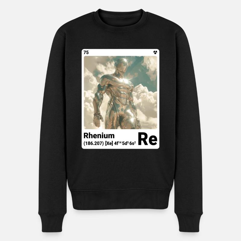 Élément de style AI am Rhenium (wt) mode périodique - Pull Premium bio Homme - noir