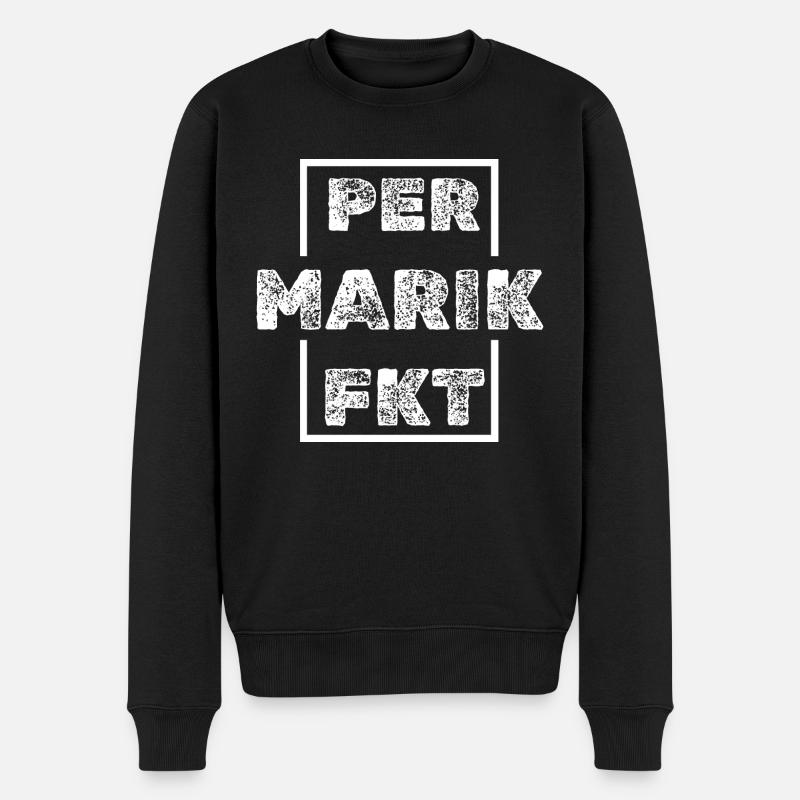 Marik Marik - Pull Premium bio Homme - noir