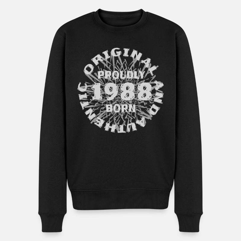 Collègue 1988 - Pull Premium bio Homme - noir