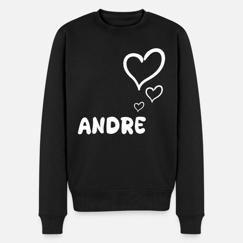 Cadeau pour André - Pull Premium bio Homme - noir