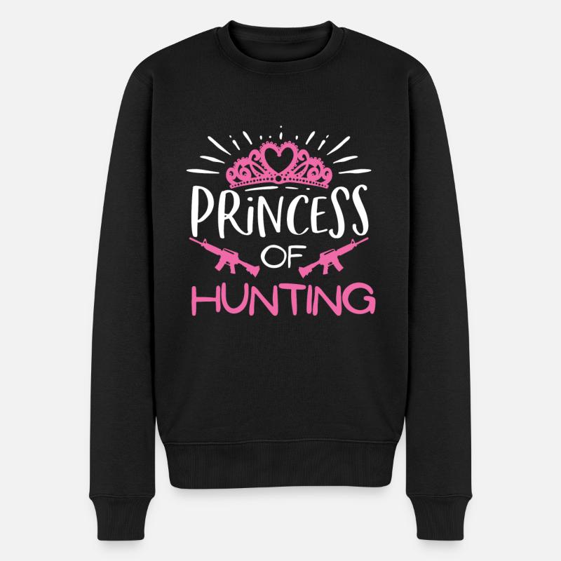 Princesse de la Chasse - Pull Premium bio Homme - noir