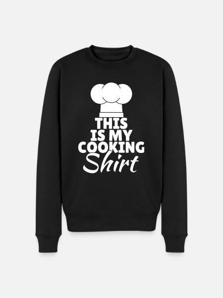 This Is My Chef's Shirt - Men's Premium Organic Jumper - black