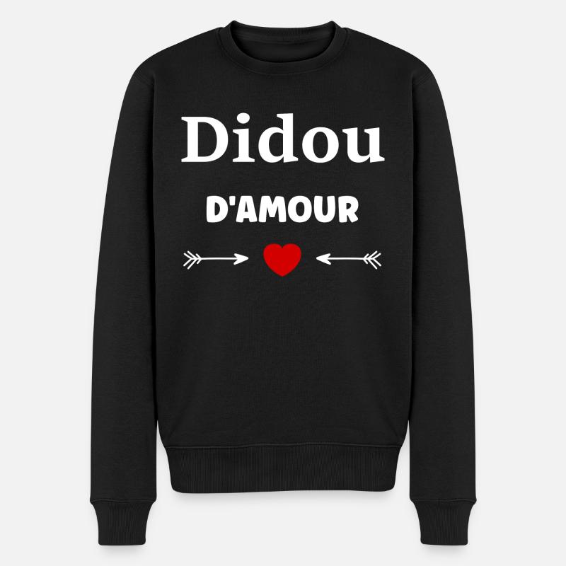 Didou d'amour - Pull Premium bio Homme - noir