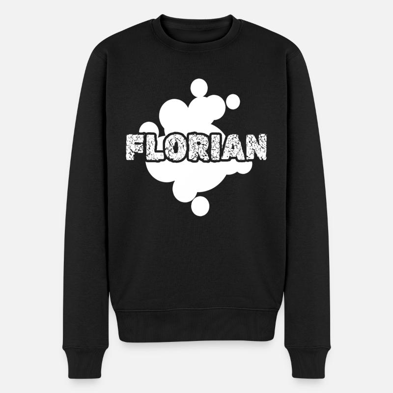 Cadeau pour Florian - Pull Premium bio Homme - noir