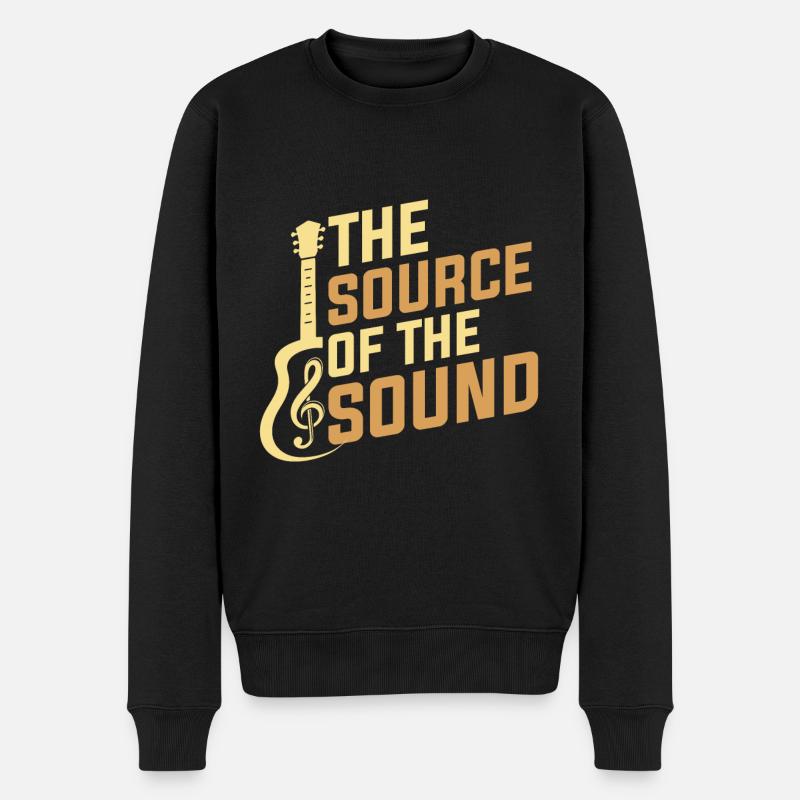 La source du son - Pull Premium bio Homme - noir