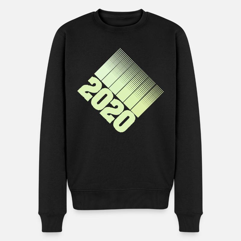 Prénom Année2020 - Pull Premium bio Homme - noir