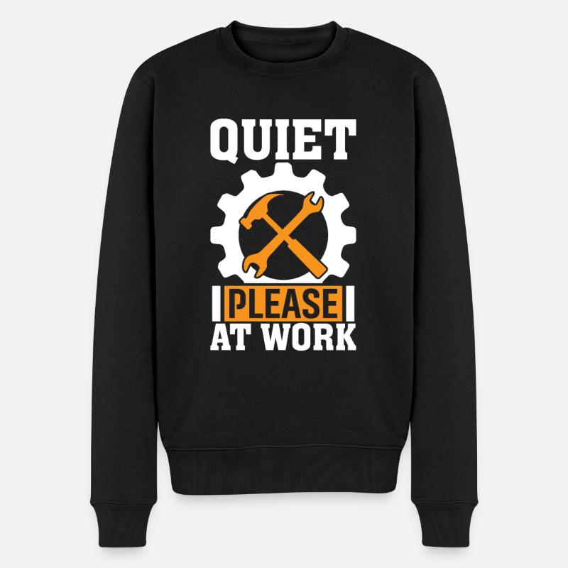 Reposez-vous au travail - Pull Premium bio Homme - noir