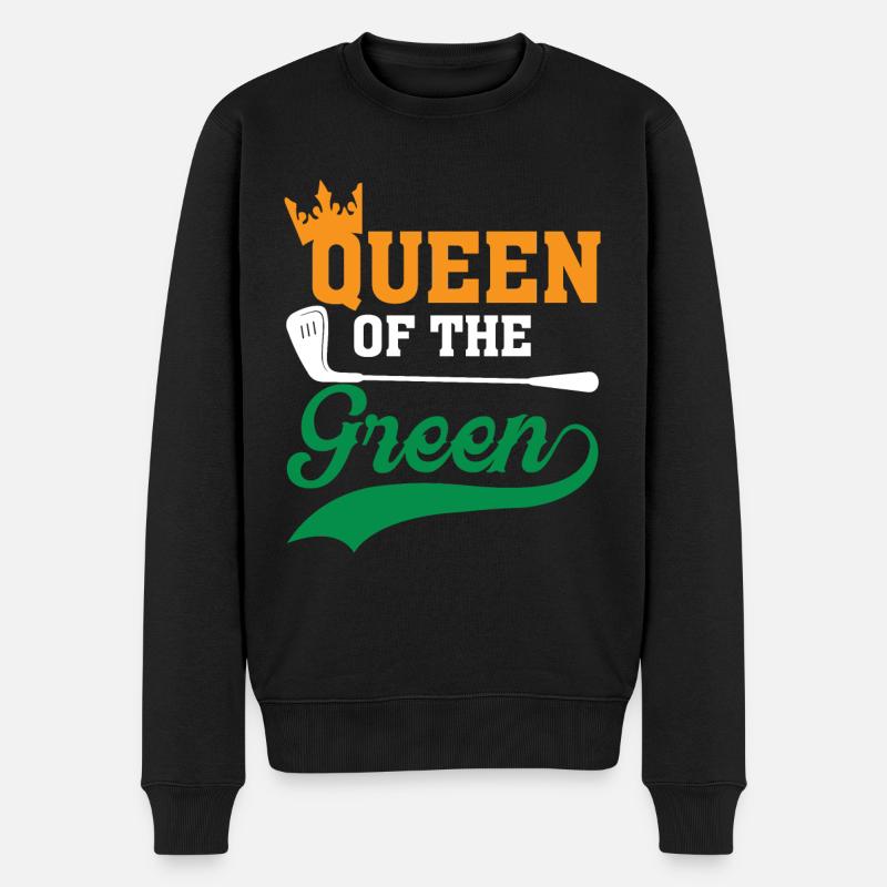 Reine du vert - Pull Premium bio Homme - noir