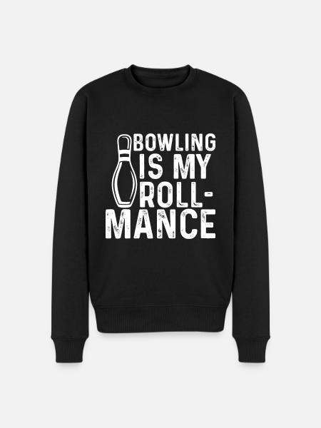 Bowling Is My Roll-Mance - Men's Premium Organic Jumper - black