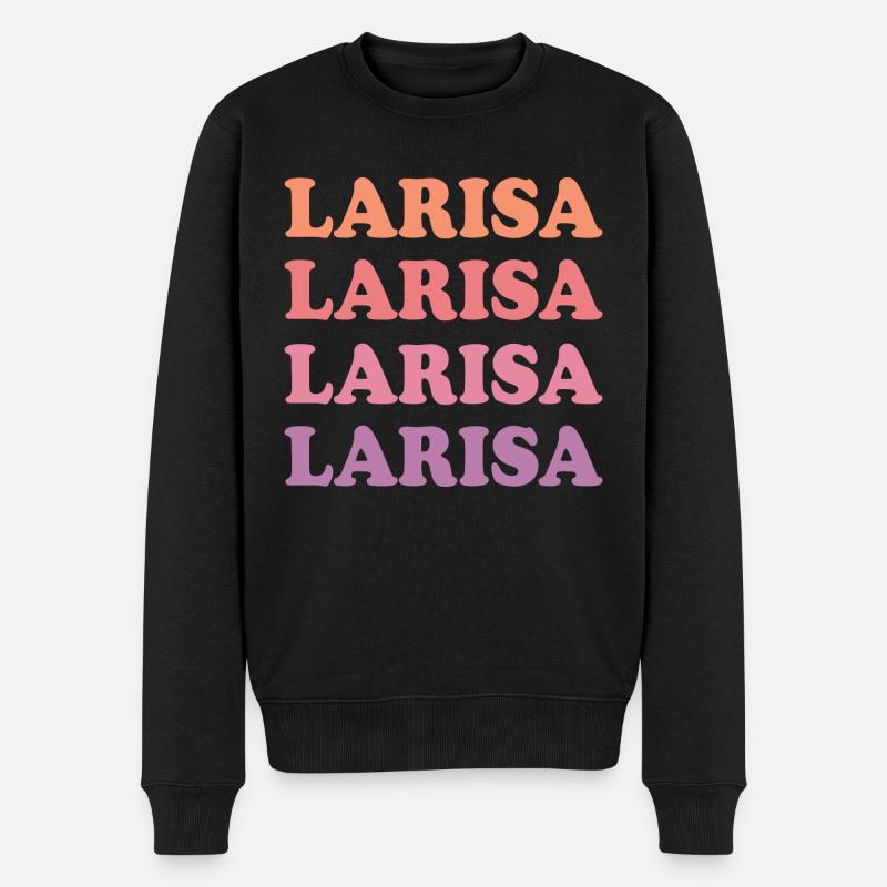 Larisa - Pull Premium bio Homme - noir